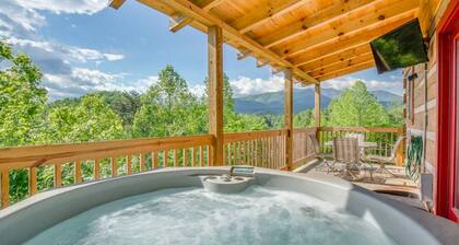 Echte Smoky Mountain Blockhaus, tolle Aussichten und Preise