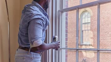 Leilighet – city, 1 queensize-seng med sovesofa | Blendingsgardiner, lydisolert, strykejern/-brett og wi-fi (inkludert)