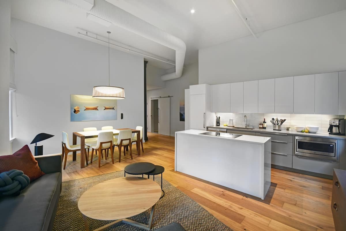 exclusive apartment, 2 bedrooms | living area | 52-inch led tv with satellite channels, tv, streaming services