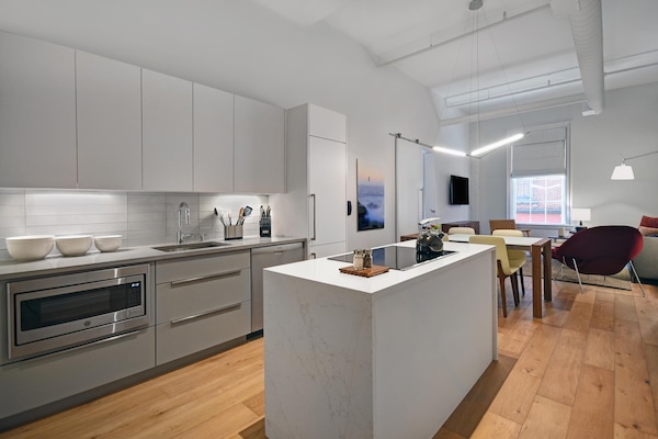 Luxury-Loft, 1 Schlafzimmer | Eigene KĂŒche