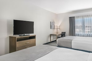 Standard Room, 2 Queen Beds, Non Smoking, Refrigerator | 1 bedroom, individually decorated, individually furnished, desk