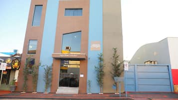 Façade de l’hébergement