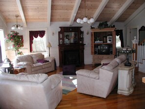 Smart TV, video games, DVD player, books