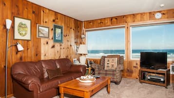 TV, fireplace, DVD player