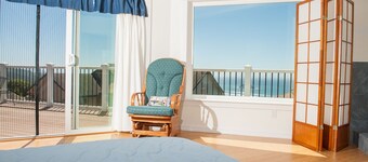 Perched high above Rockaway Beach this home has amazing views of the coast!