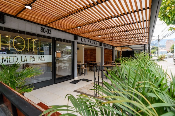 Fassade der Unterkunft