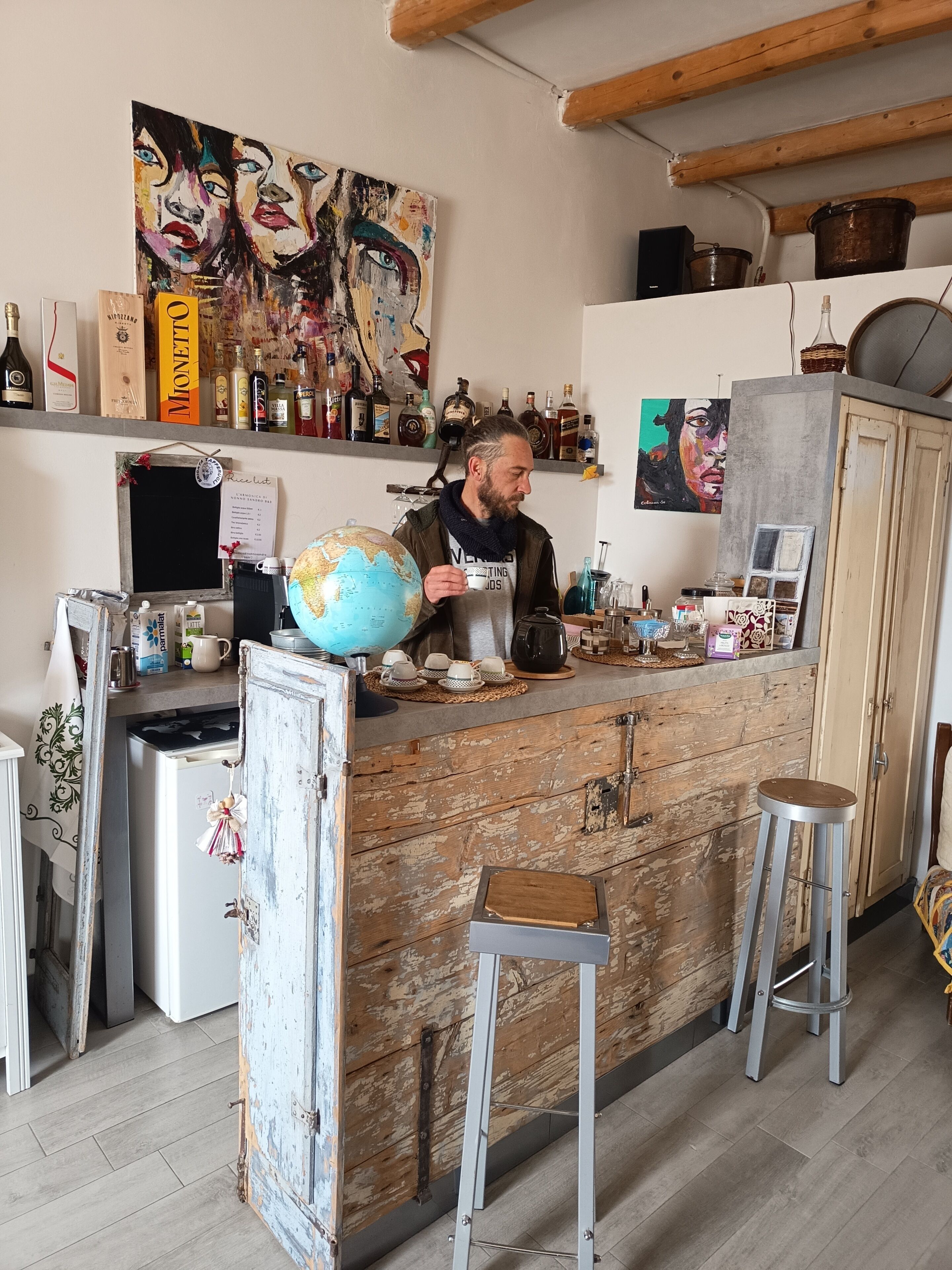 Bar (in der Unterkunft)