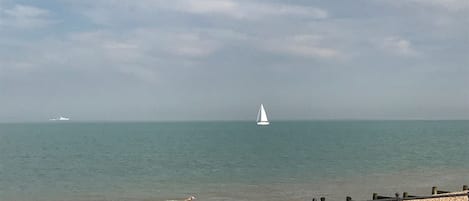 Beach nearby, sun-loungers