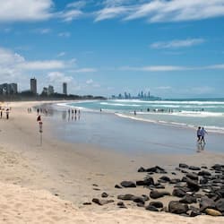 Beach nearby, white sand