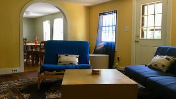Smart TV, books, music library