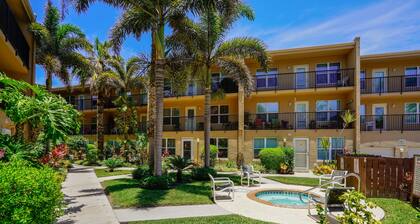 South Padre Island Gulf Getaway W/ Pool 2 Bedroom Condo by RedAwning