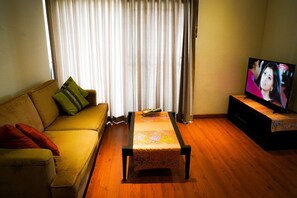 スーペリア アパートメント | 1 室のベッドルーム、セーフティボックス (室内)、デスク、防音設備