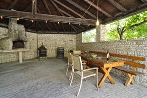 Restauration en plein air