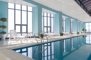 Indoor pool - Jin Hong International Hotel (Hanzhong)