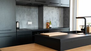 Premium Apartment | Private kitchen - Old City Port Apartments Premium (Wroclaw)