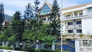 Voorkant van accommodatie