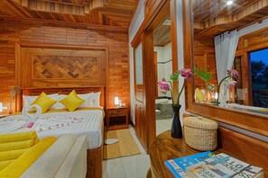 Presidential Suite, Pool View, 2 Bedrooms | Premium bedding, minibar, in-room safe, desk - Angkor Privilege Resort and Spa (Siem Reap)