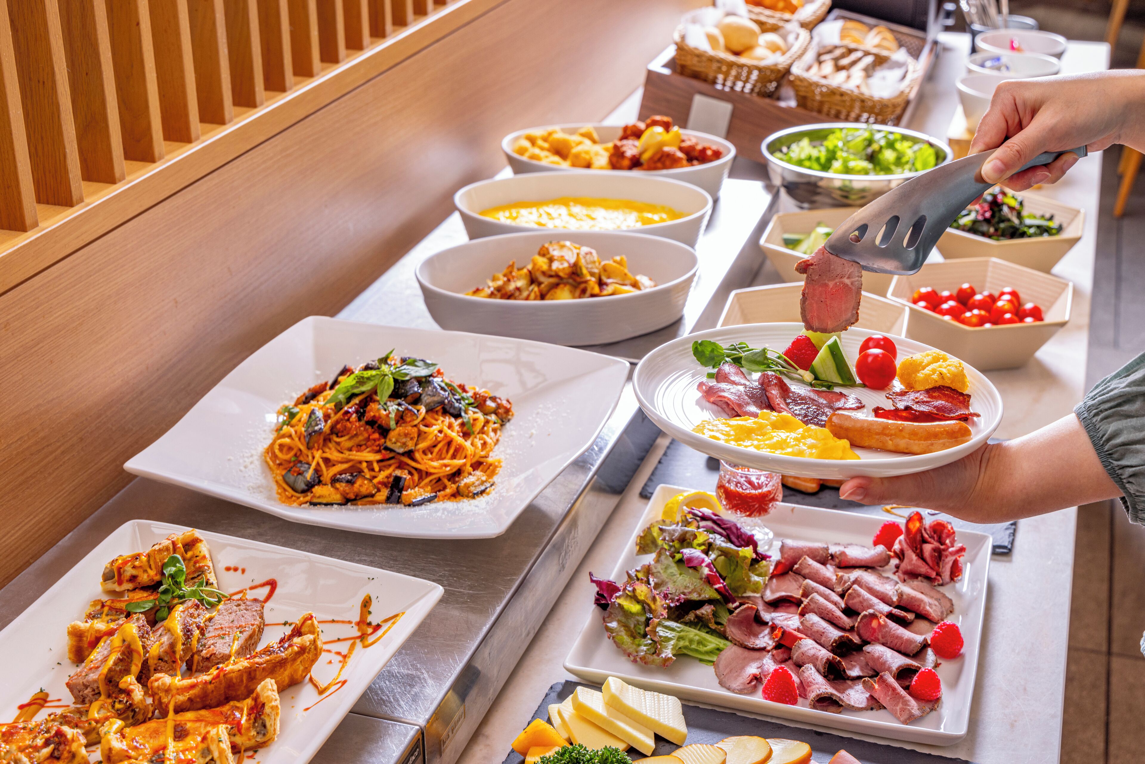 Breakfast buffet