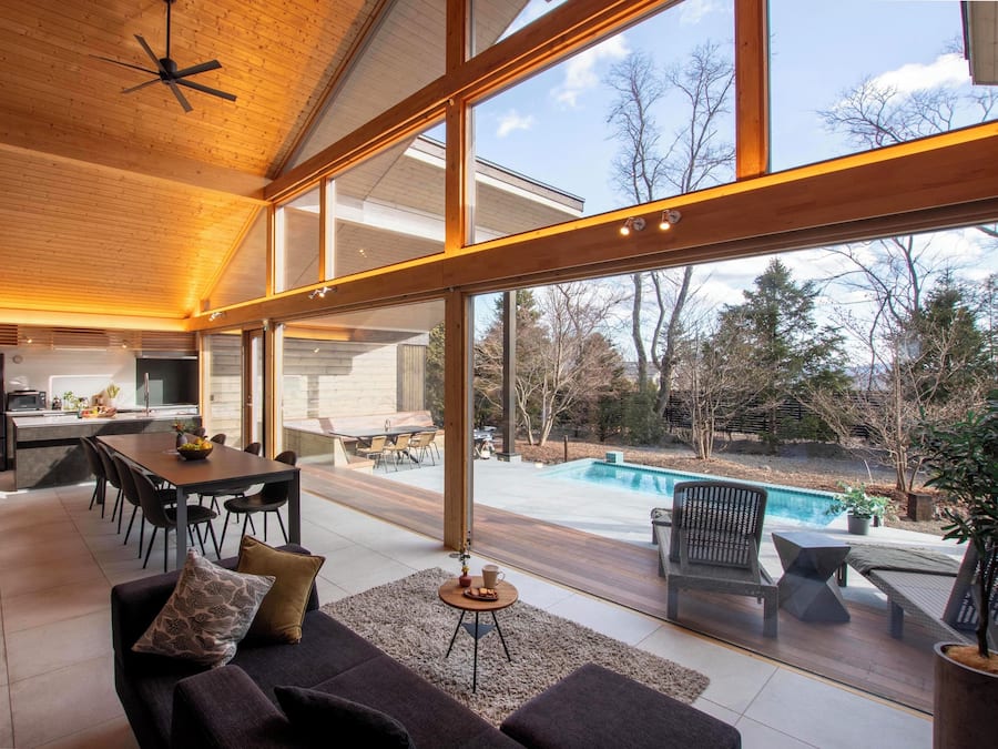 Villa A -SPA- (Modern style) One private house with pool, sauna, & outdoor hot spring, Non Smoking | Premium bedding, in-room safe, individually decorated