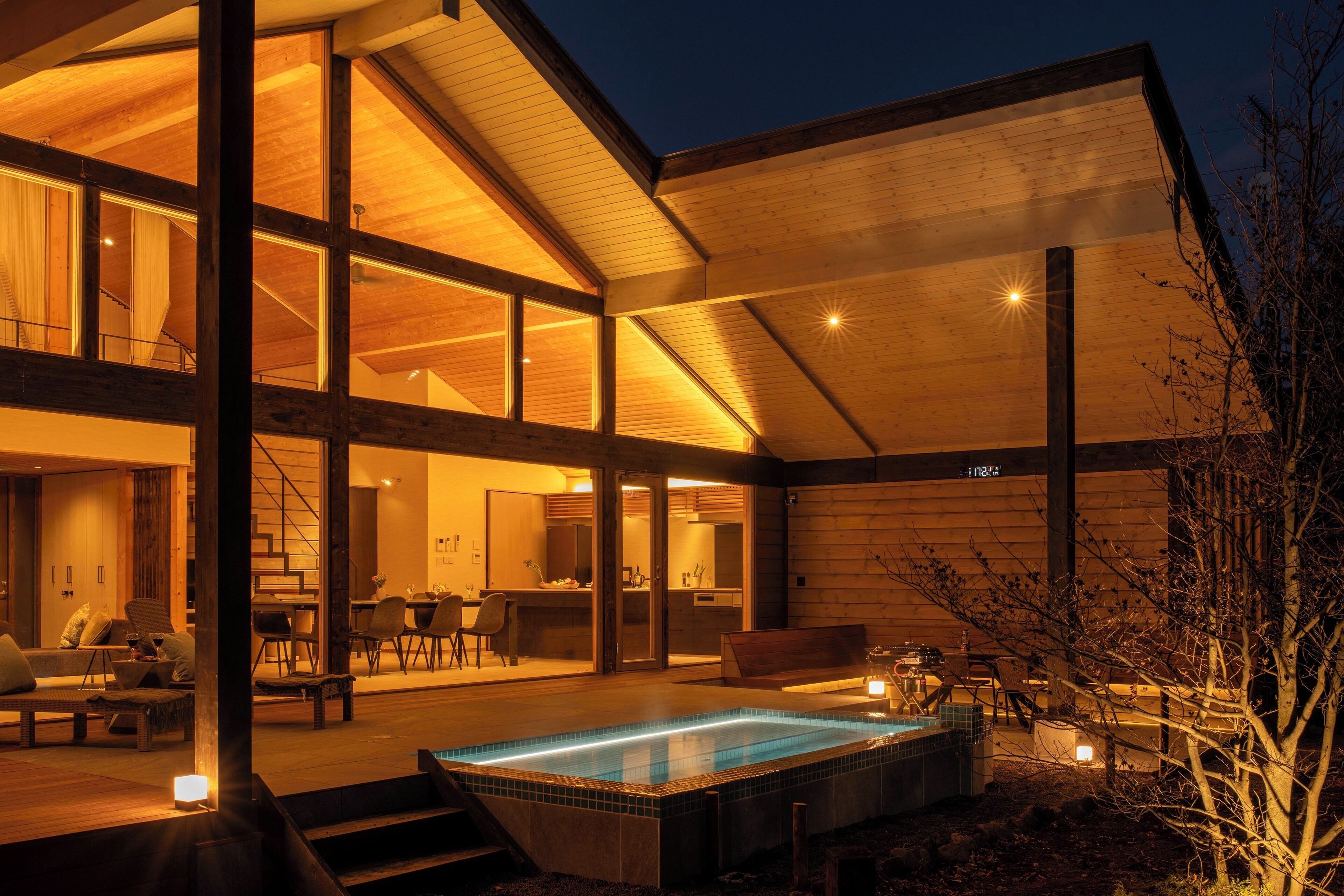 Villa A -SPA- (Modern style) One private house with pool, sauna, & outdoor hot spring, Non Smoking | Terrace/patio