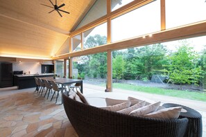 Villa C (Resort style) One private house with private garden, Non Smoking | Balcony view