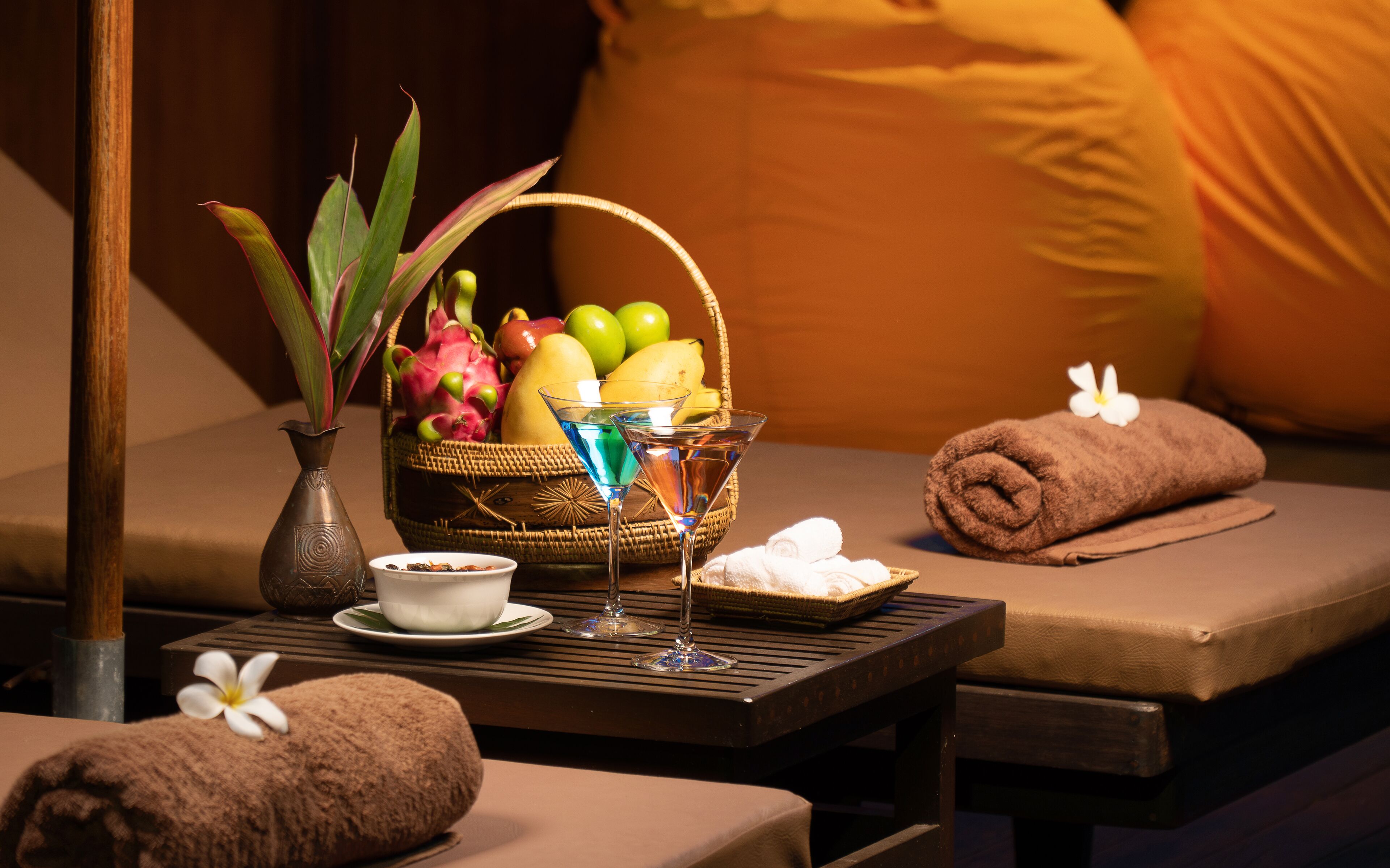 premium bedding, memory-foam beds, free minibar, in-room safe