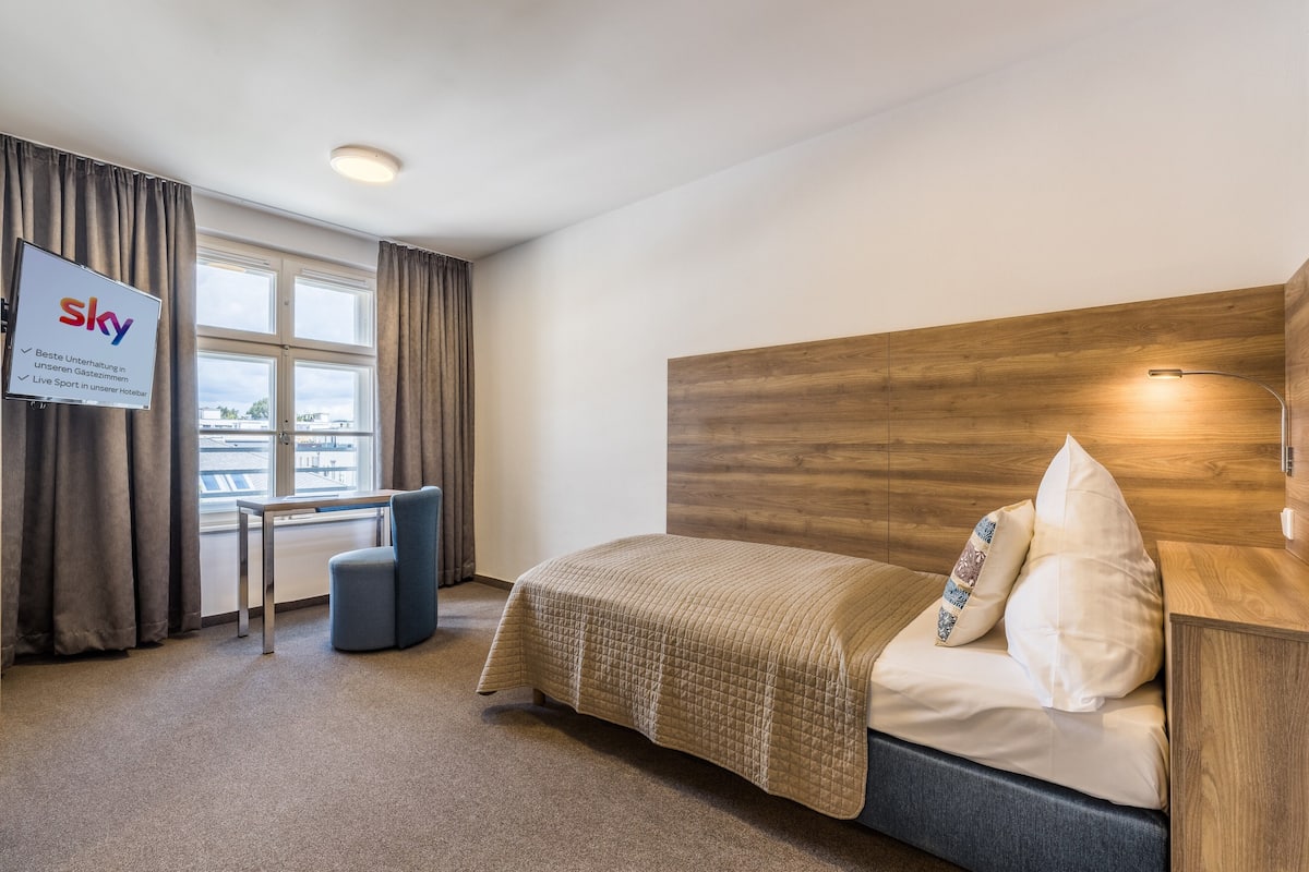 Economy eenpersoonskamer | 1 slaapkamer, hypoallergeen beddengoed, individueel gedecoreerd