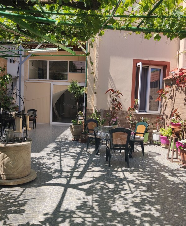 Basic Room | Terrace/patio - Hotel Trifylia (Trifylia)