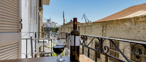 Family Apartment, Balcony, Partial Sea View | Balcony view