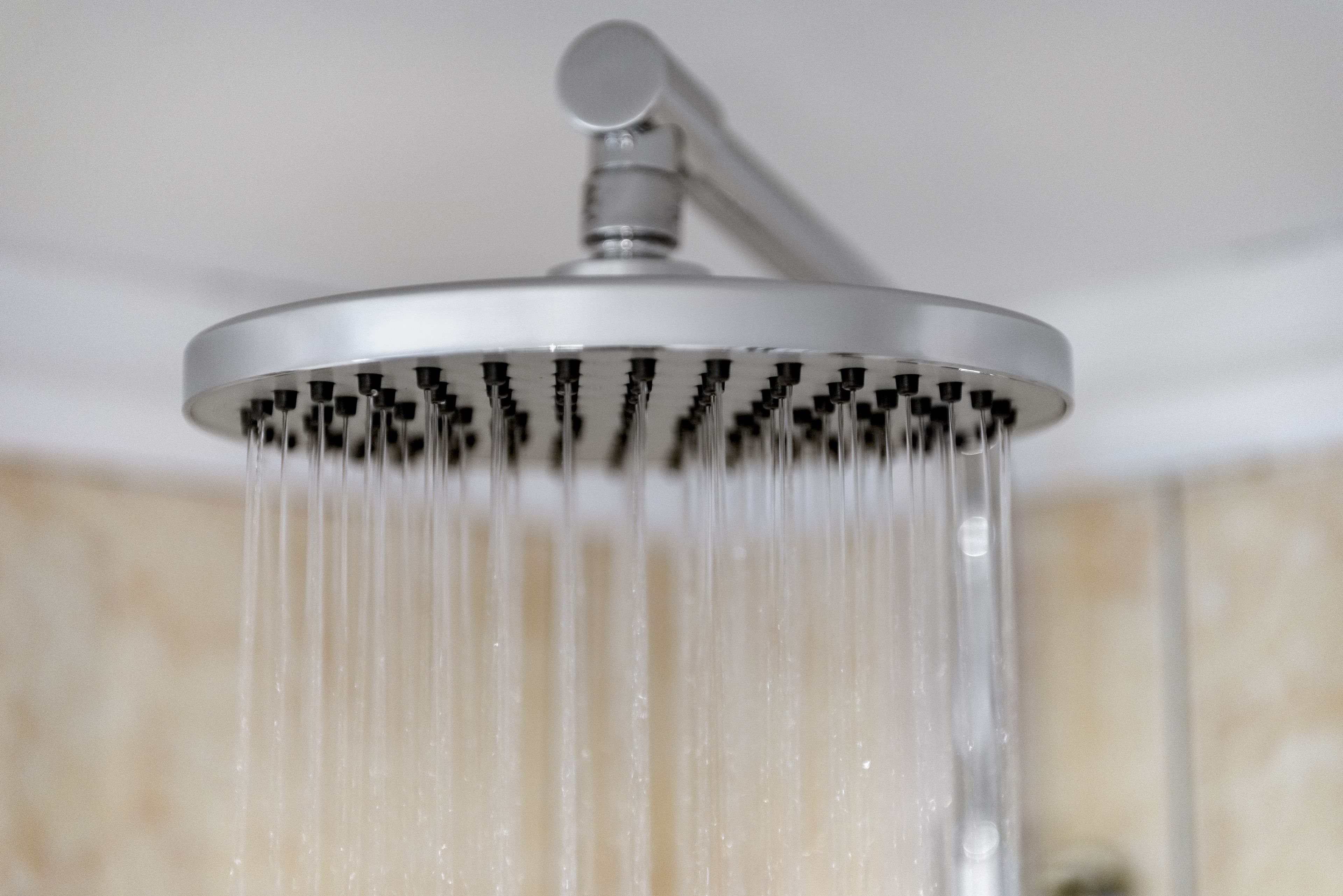 Dusche im Bad