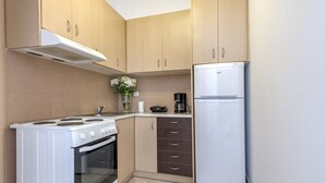 家庭公寓, 阳台 | 私人厨房 | 茶具/咖啡用具、大冰箱、烤箱、炉灶