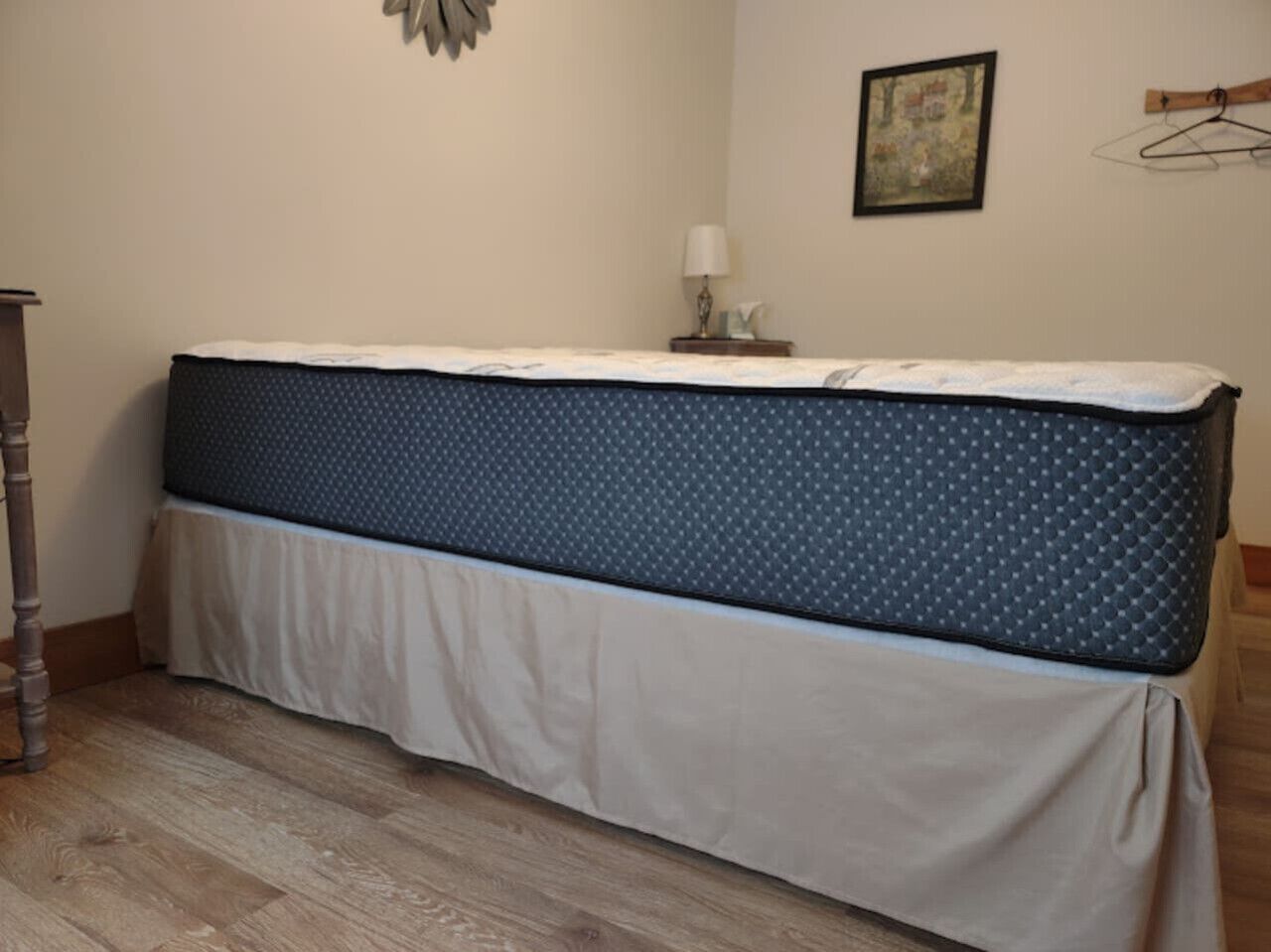 1 bedroom, desk, iron/ironing board, travel crib