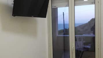 Dobbeltrom – panorama, balkong | TV