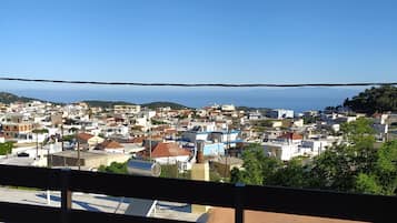 Deluxe appartement | Uitzicht vanaf balkon