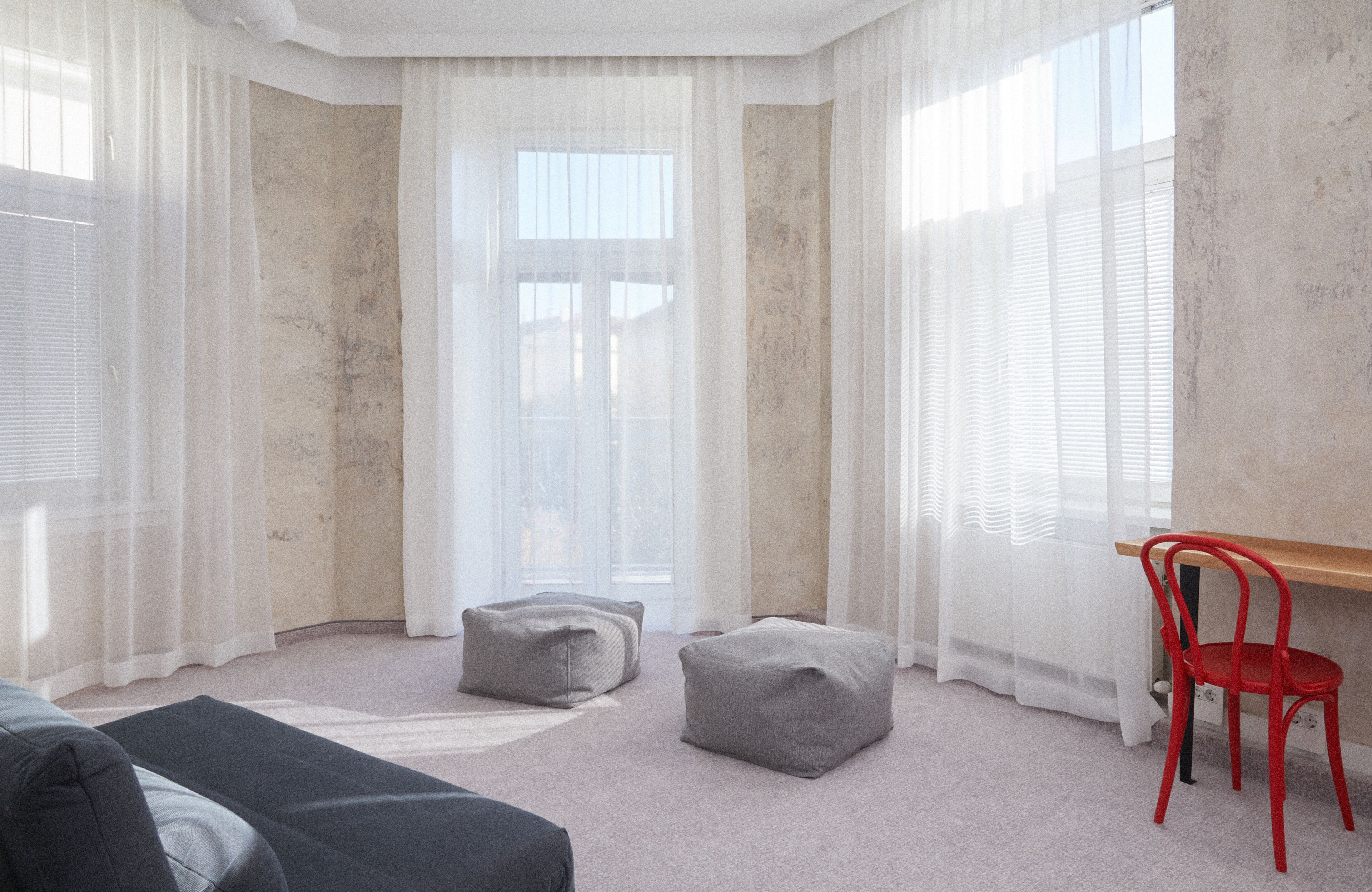 quadruple room | 1 bedroom, premium bedding, in-room safe, desk