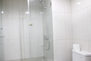 Room | Bathroom shower - Bright Studio @ Tamansari La Grande Apartment (Bandung)