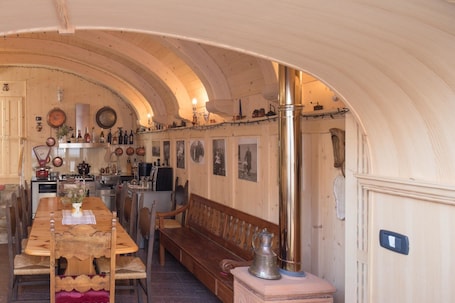 Parte interna. R&B La Gerla Blu