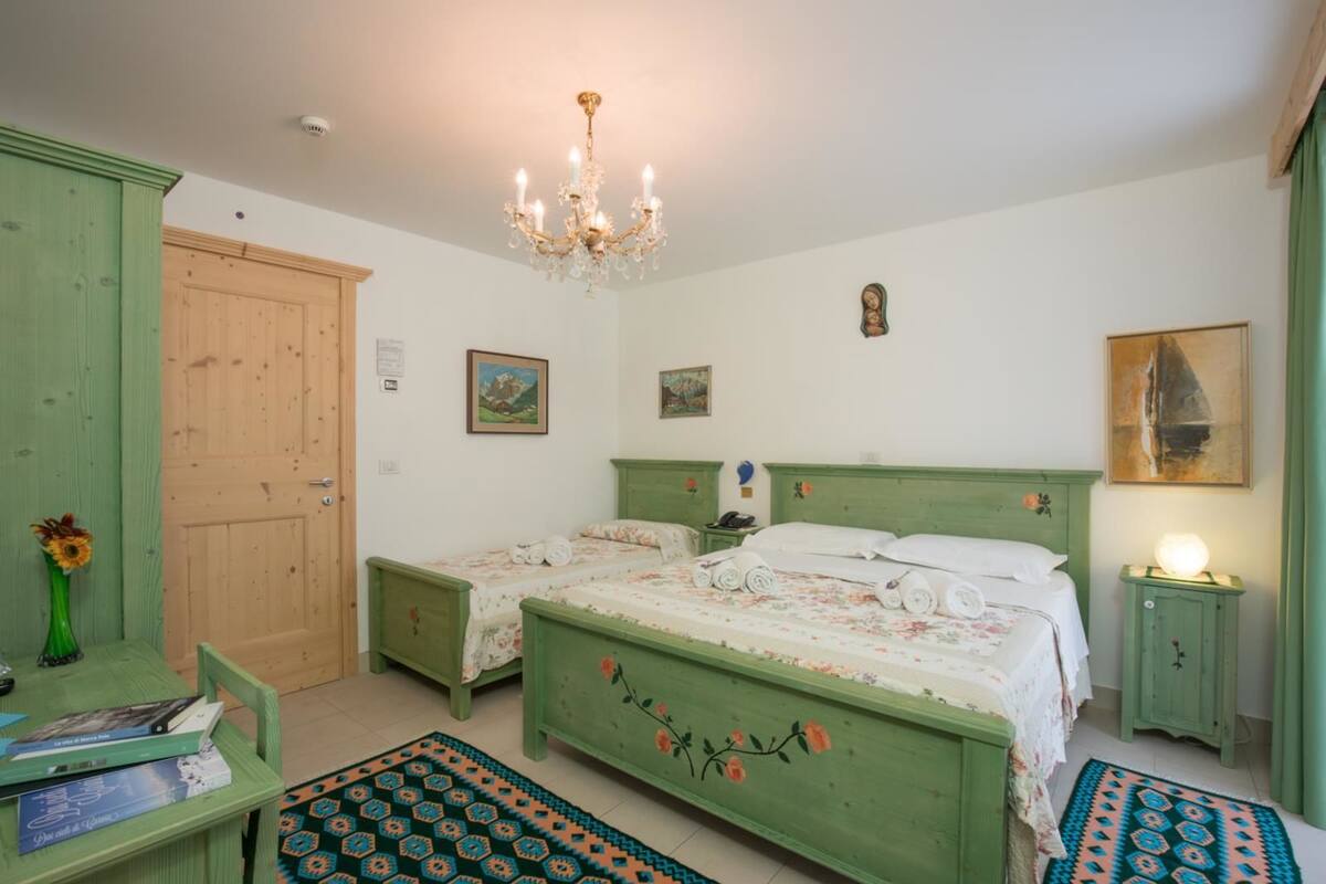 Triple Room, Balcony, Mountain View | In-room safe, desk, blackout drapes, soundproofing