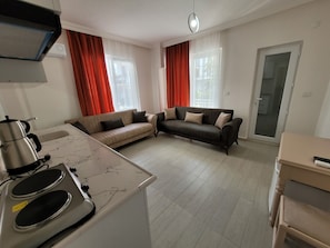 Classic Apartment | Minibar, free WiFi, bed sheets - Cetin Pansiyon (Fethiye)