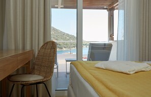 Design-Villa, 3 Schlafzimmer | Italienische Bettbezüge von Frette, hochwertige Bettwaren