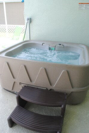 Idromassaggio all'aperto