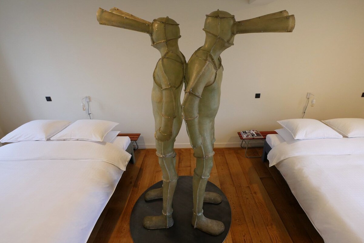 Quadruple Room, 2 Queen Beds (LF3) | Minibar, individually decorated, individually furnished
