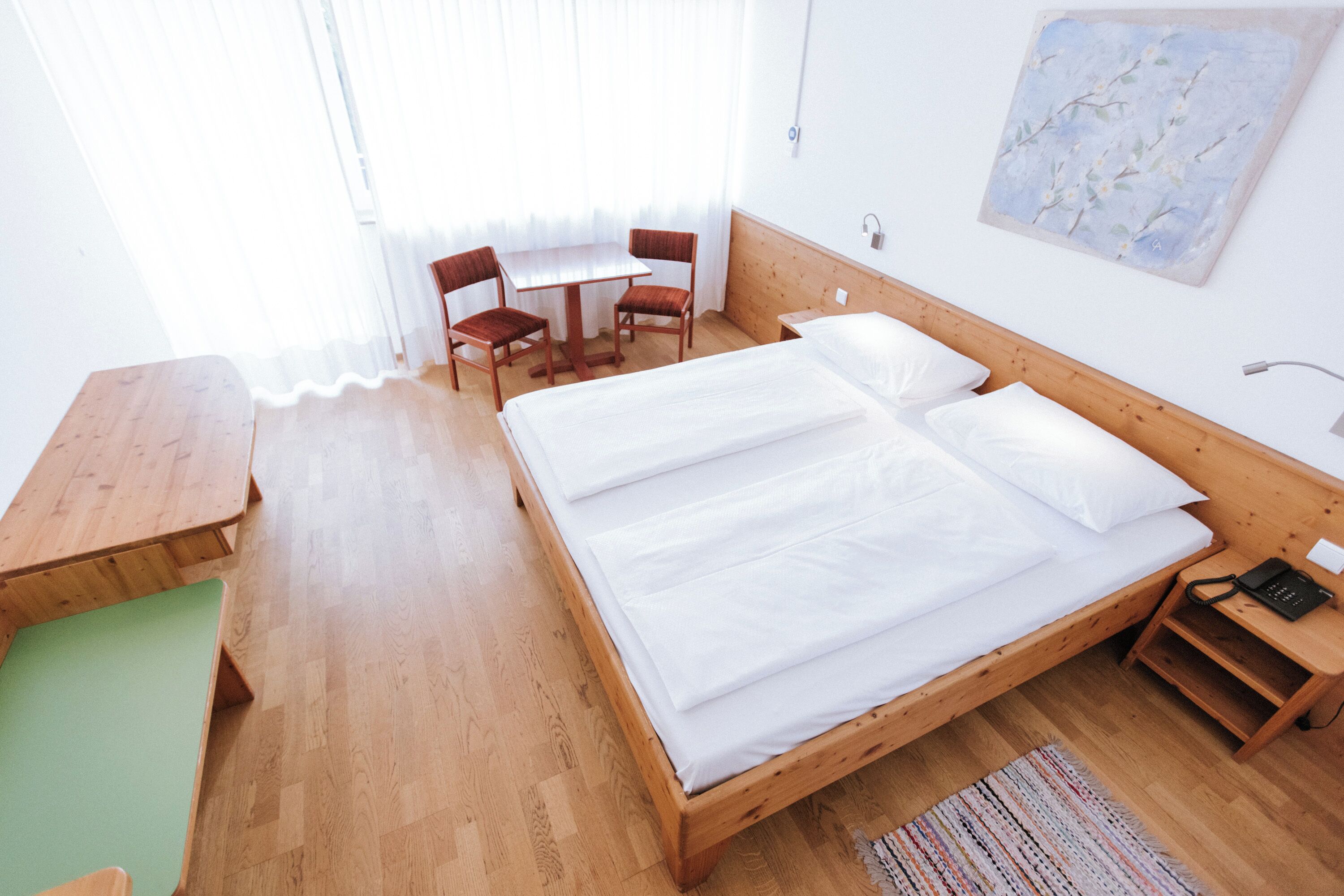 Standard Double Room, Garden View | Hypo-allergenic bedding, in-room safe, desk, laptop workspace