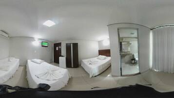 1 quarto, frigobar, Wi-Fi de cortesia, roupa de cama