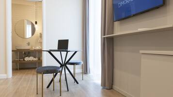 Dobbelt- eller tomannsrom – deluxe | Italienske Frette-laken, sengetøy av topp kvalitet og dundyner