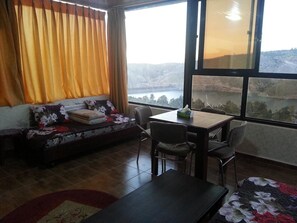 42-inch LED TV with satellite channels, TV