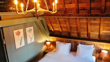 Habitación económica doble | 1 dormitorio, ropa de cama de alta calidad, edredones de plumas