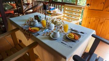 Free daily full breakfast