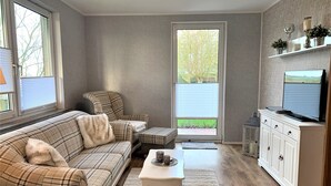 Leilighet, hageutsikt (Nr. 3) | Oppholdsrom