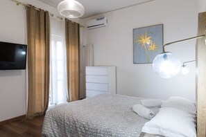 Apartment, 1 Schlafzimmer | 1 Schlafzimmer, kostenloses WLAN, Bettwäsche